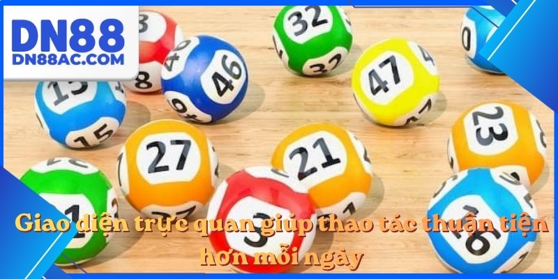 Giao diện trực quan giúp thao tác thuận tiện hơn mỗi ngày